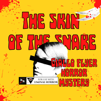 The Skin of the Snake: Giallo Flyer Horror Mystery