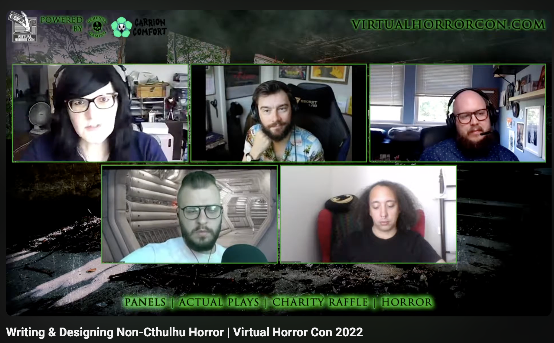 Writing & Designing Non-Cthulhu Horror (video)