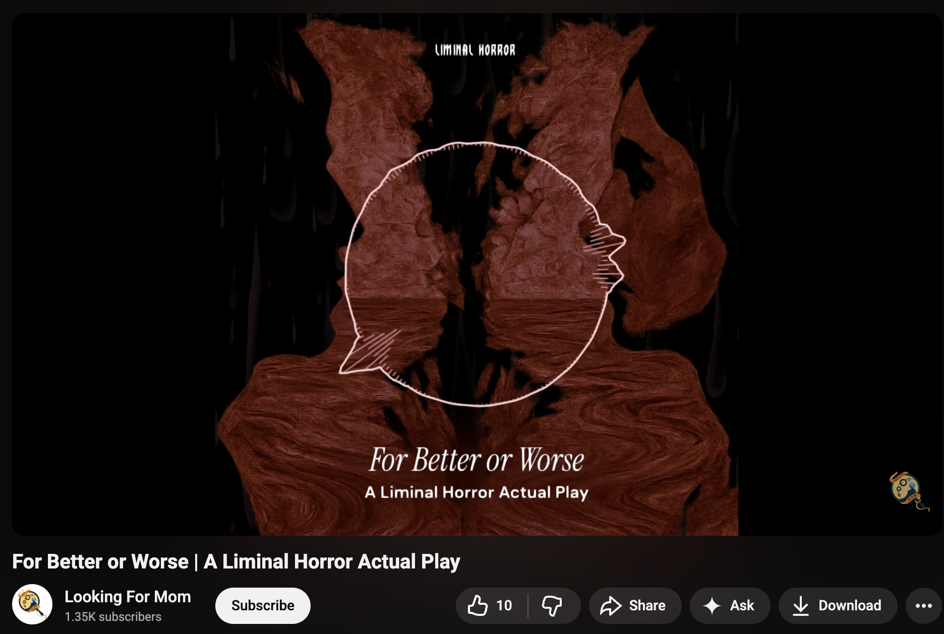 For Better or Worse (Actual Play)