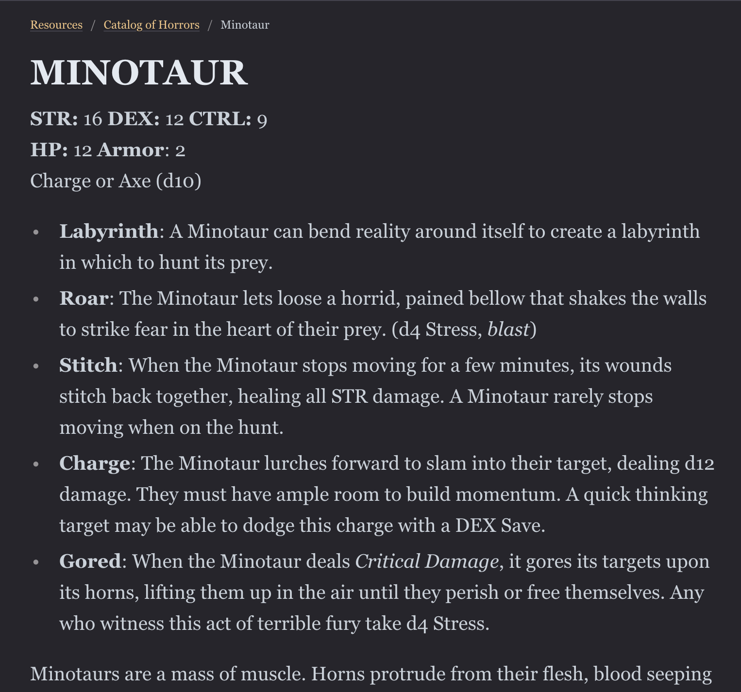Minotaur