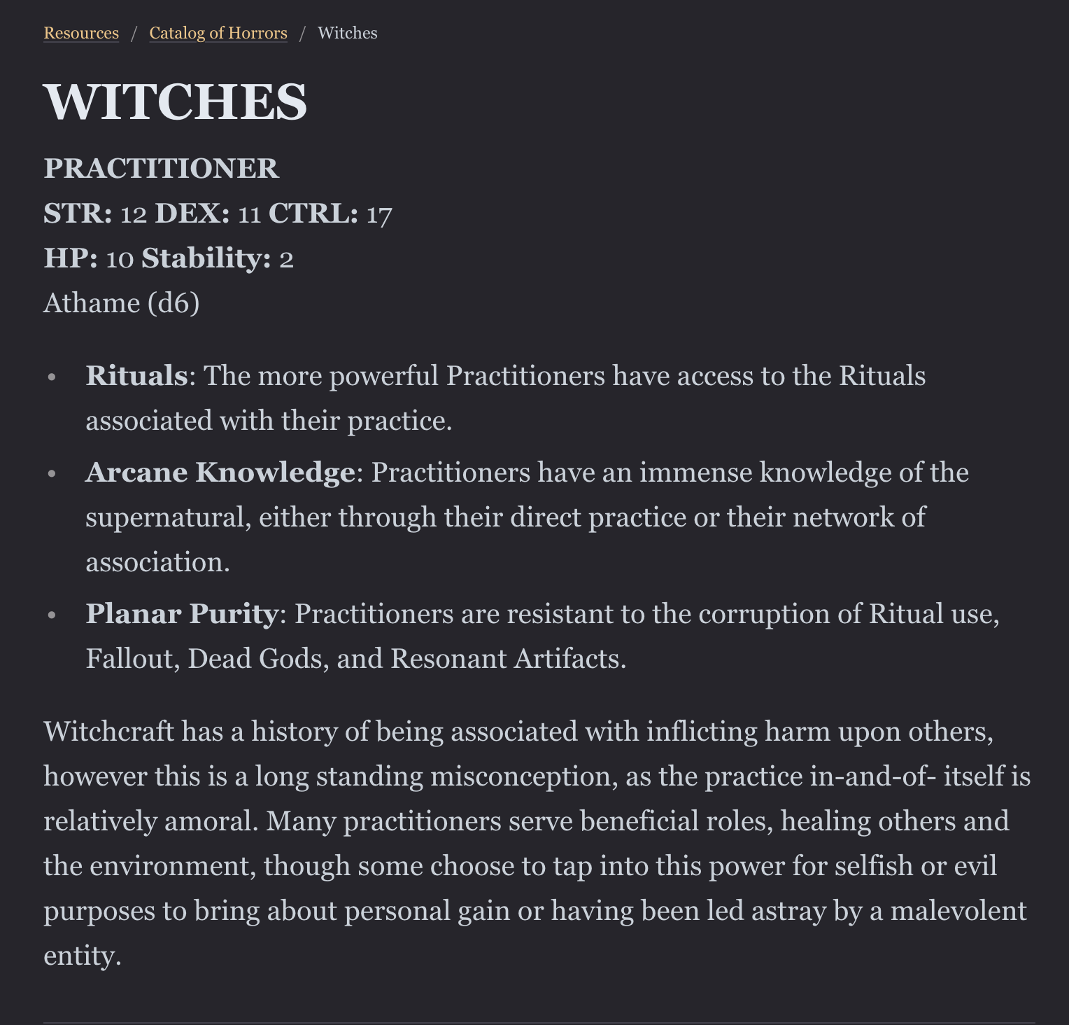 Witches