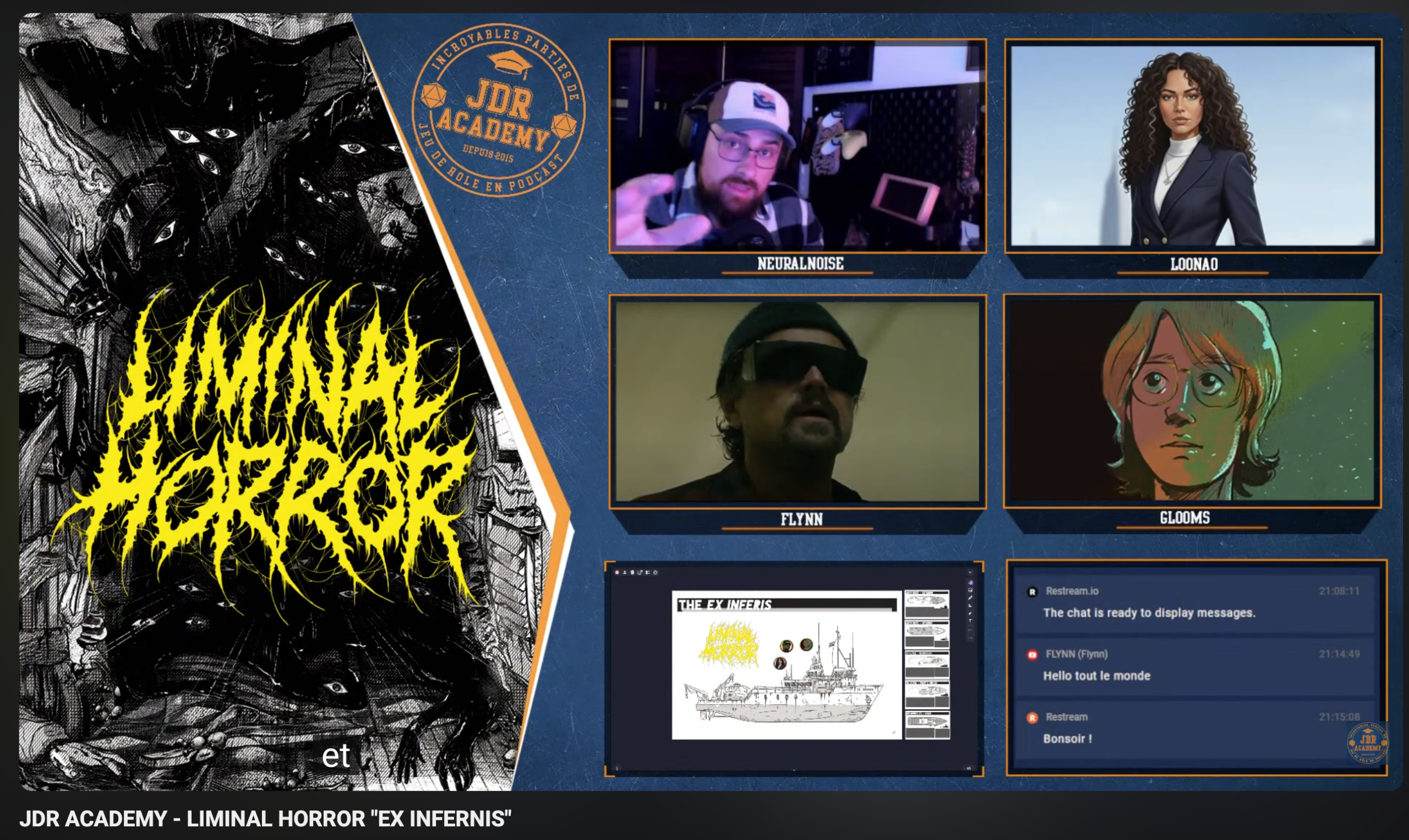 JDR ACADEMY – “EX INFERNIS”